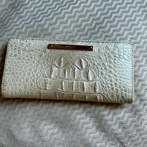 Brahmin Cream wallet!